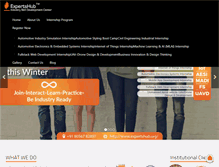 Tablet Screenshot of expertshub.org